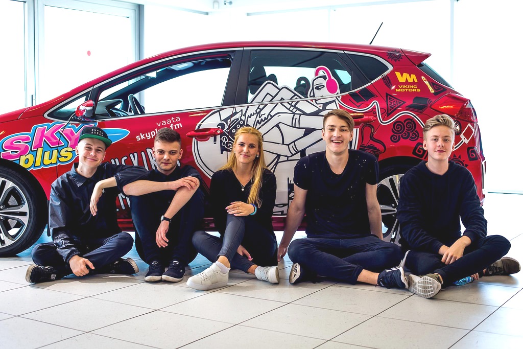 Sky Plusi ja Viking Motorsi ühiskampaania 