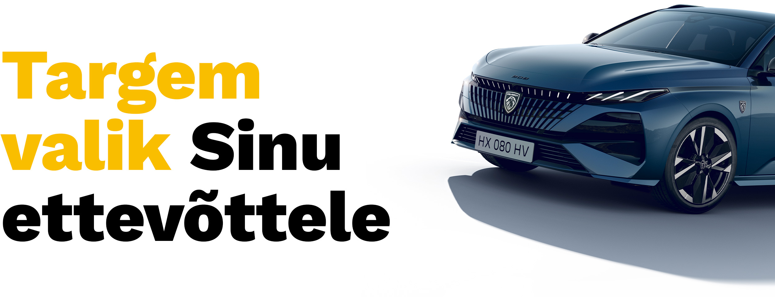 Targem valik Sinu ettevõttele - Peugeot 308 täisteenusrent